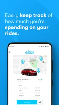 ekar - Rent a car android App screenshot 0