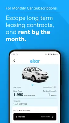 ekar - Rent a car android App screenshot 4