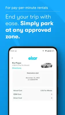 ekar - Rent a car android App screenshot 5